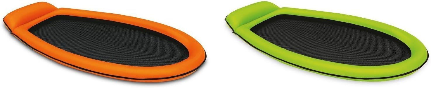 Intex Mesh Lounge Mat - 178x94 cm with Built-In Pillow and Dual Air Chambers 7
