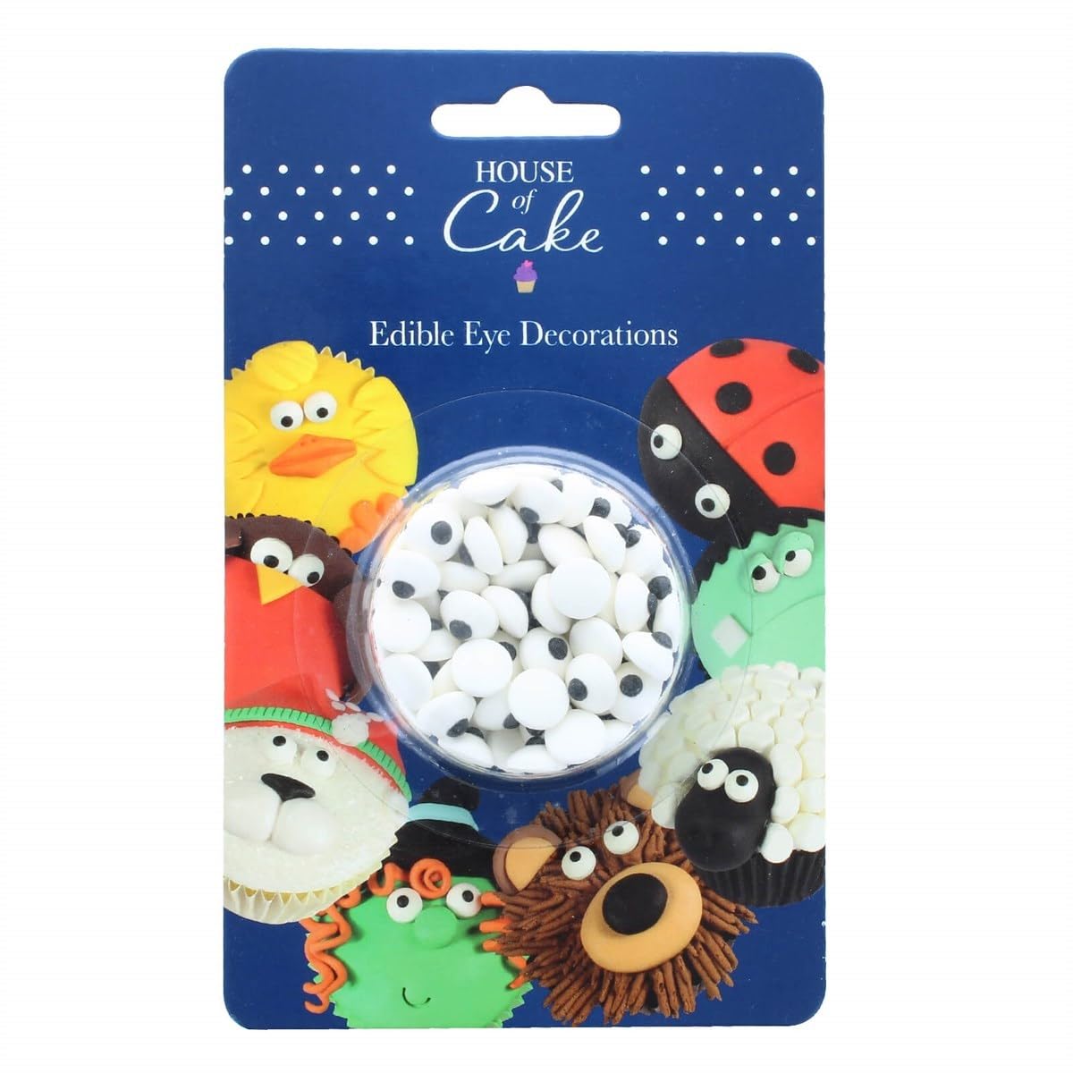 House of Cake Edible Sugar Eyes - Cake Decorations for Animals, Monsters, Halloween Treats 1