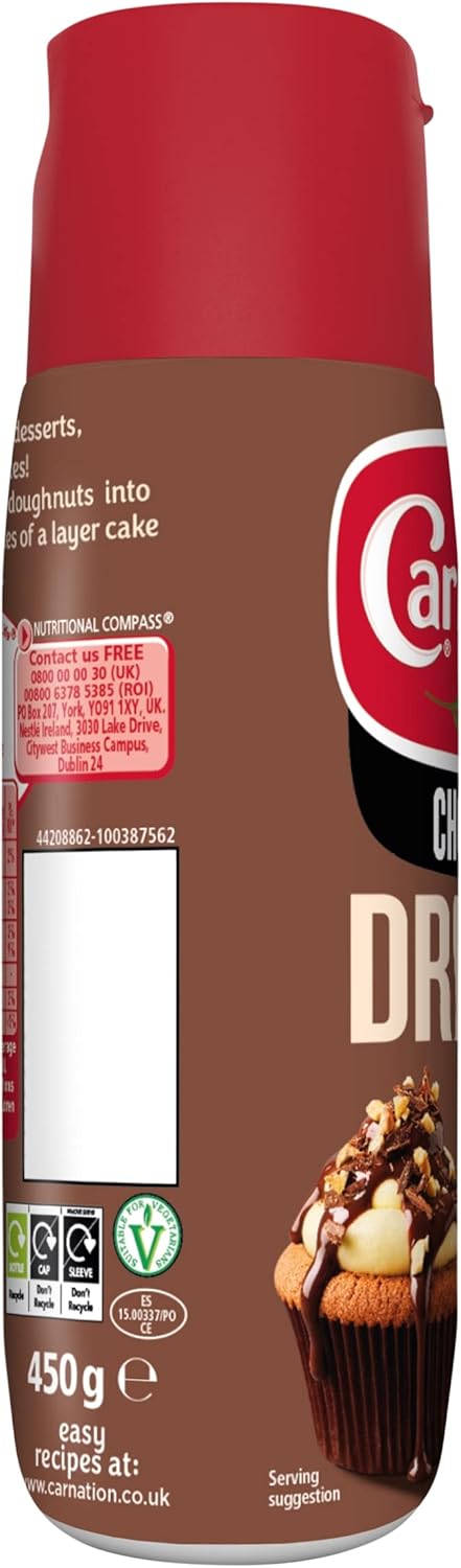 Carnation Drizzle Chocolate Sauce 450g