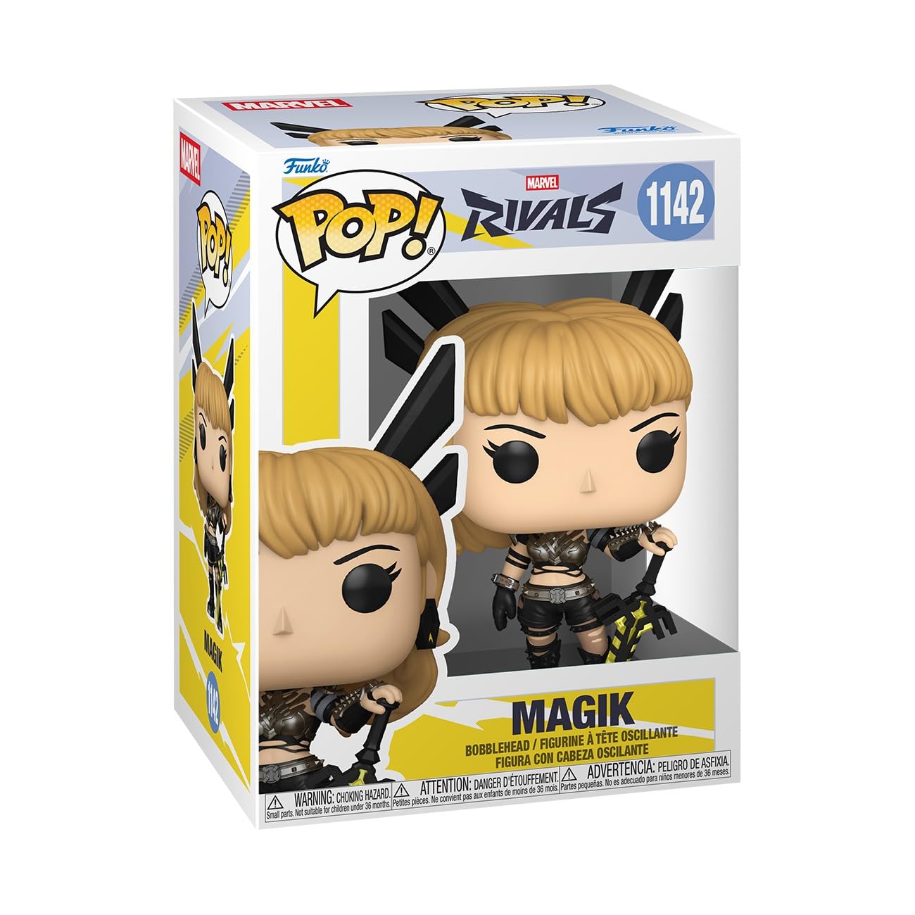 Funko Pop! Games Marvel Rivals Magik - Chibi Vinyl Figure (3.75 inches) 1