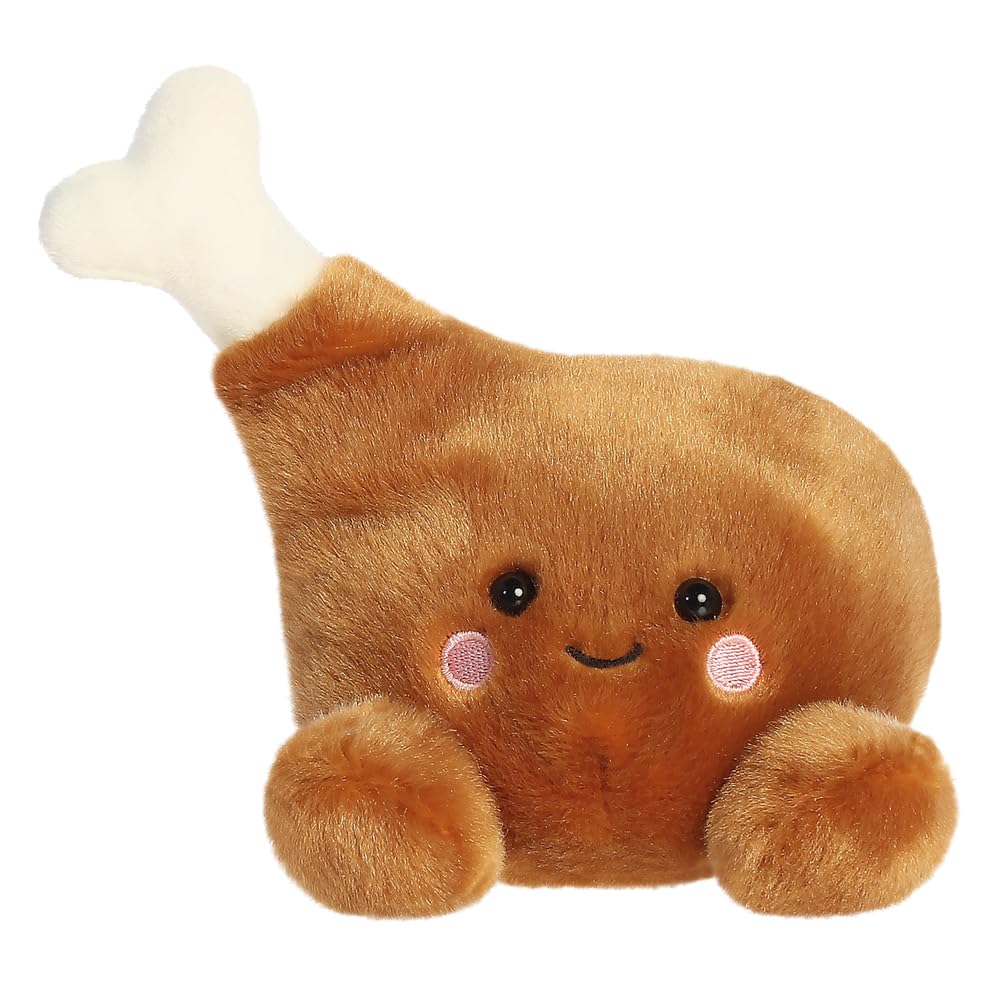 Aurora Palm Pals Mila Drumstick Soft Toy - 13cm, Brown, Unisex Children 1