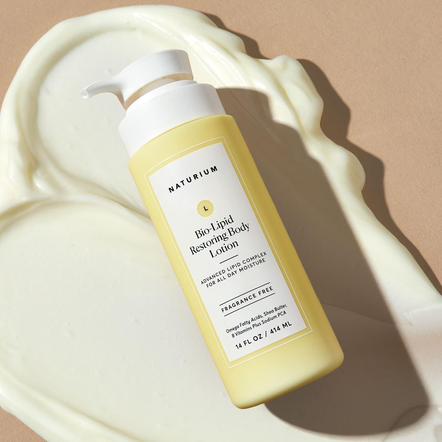 Naturium Bio-Lipid Restoring Body Lotion - Restores Skin Barrier, All Day Moisture, Shea Butter Scent | 414 ml 5