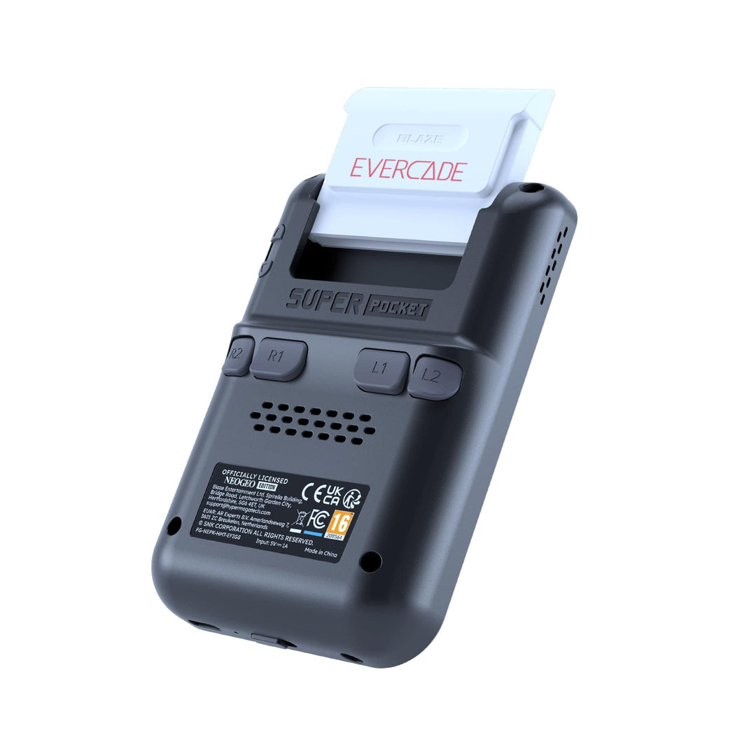 Evercade Neo Geo Super Pocket - Handheld Console with 14 Pre-Loaded Games