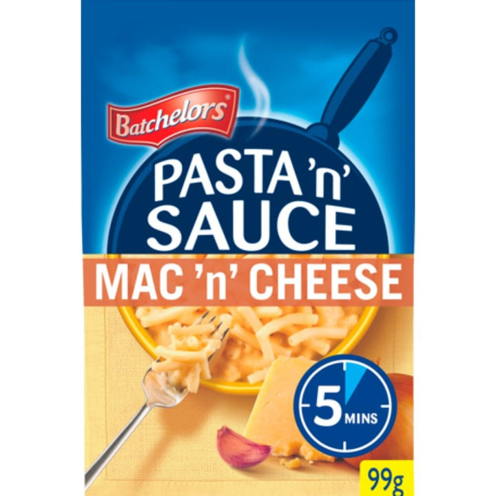 Batchelors - Pasta 'n' Sauce Mac 'n' Cheese Flavour Instant Snack 99g