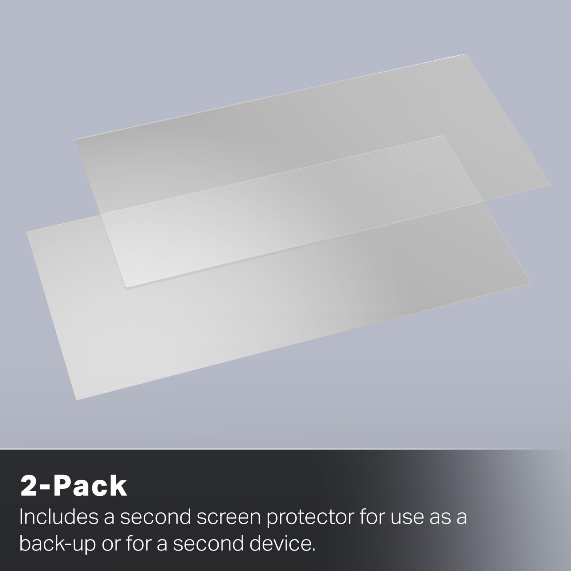 PowerA Screen Protector for Nintendo Switch 2 - Protects Screen, Easy to Apply, Includes 2 Screen Protectors, Microfiber Cleaning Cloth and Applicator 3