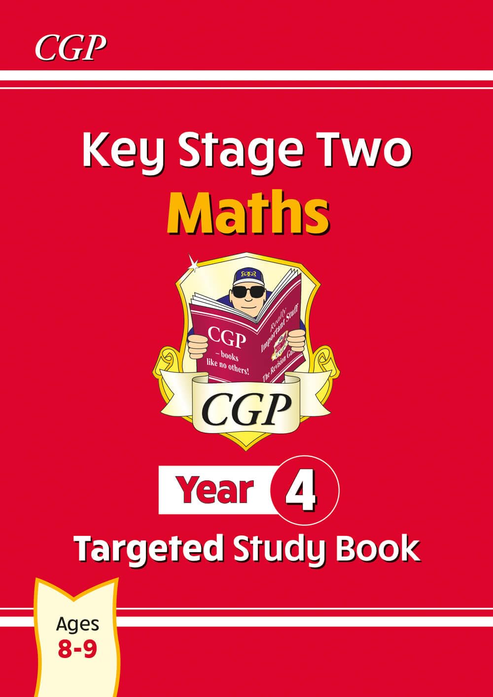 CGP Books Year 4 Maths Targeted Study Book - Ages 8-9 | Paperback | 72 Pages 1
