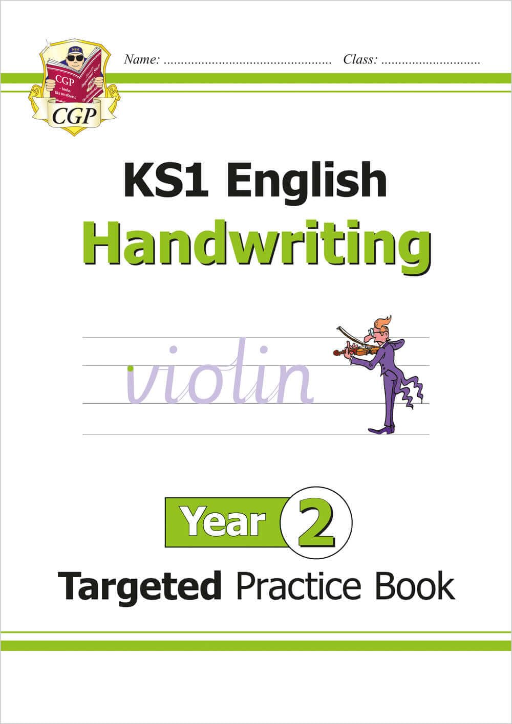 CGP KS1 English Targeted Practice Book - Handwriting Practice for Year 2 | Paperback | 32 Pages