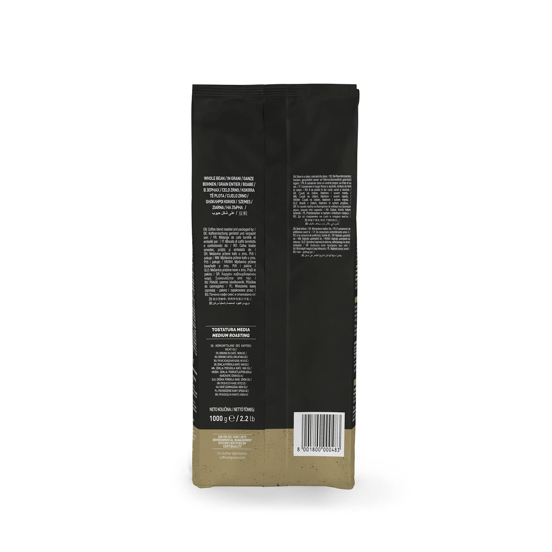 Caffè Vergnano 1882 Antica Bottega Oro Whole Bean Coffee 1 kg