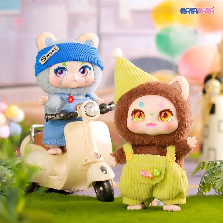 Kimmon Mimon Chibi Anime Poseable Plush Doll - Mystery Blind Box Collectible with Keychain 19