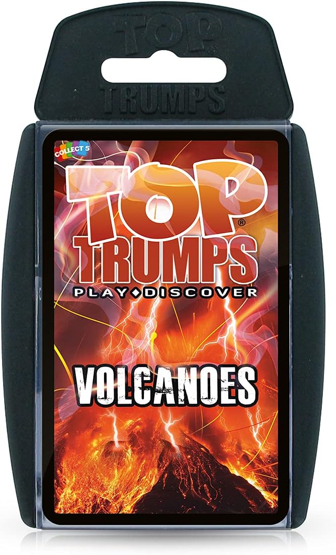 Volcanoes Top Trumps Card Game 1