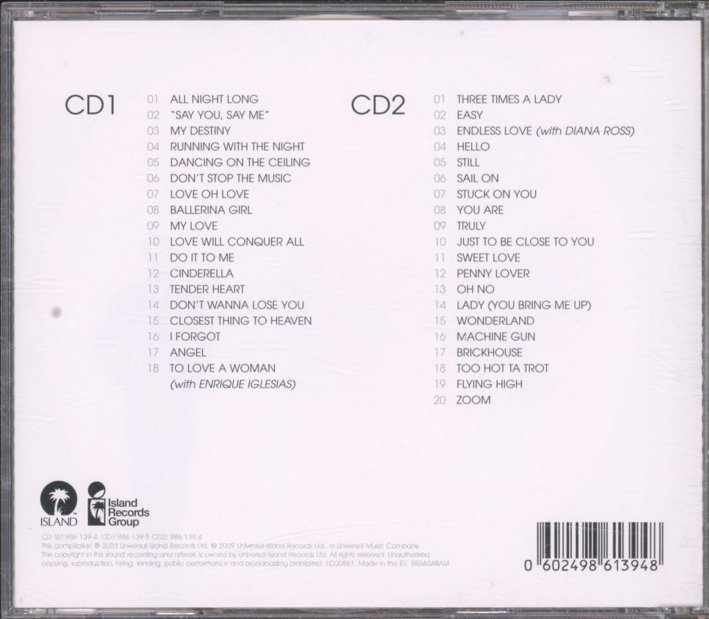 Lionel Richie & The Commodores - The Definitive Collection [Double CD] 6