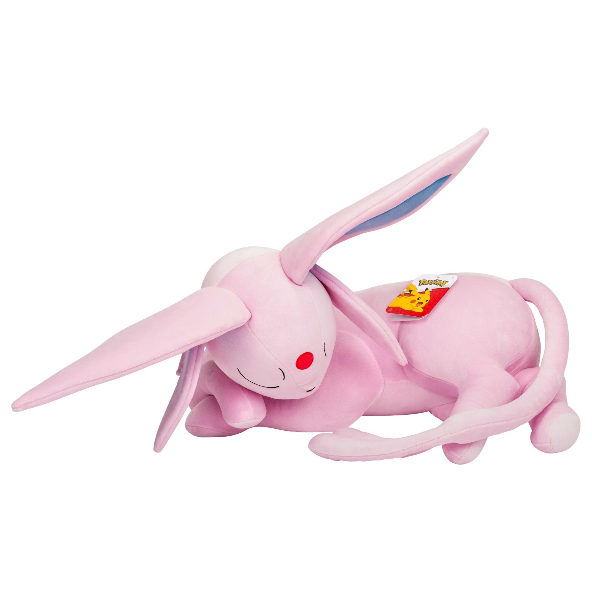 Jazwares Pokémon Espeon Sleeping Plush - 18-Inch Premium Polyester Stuffed Toy 5