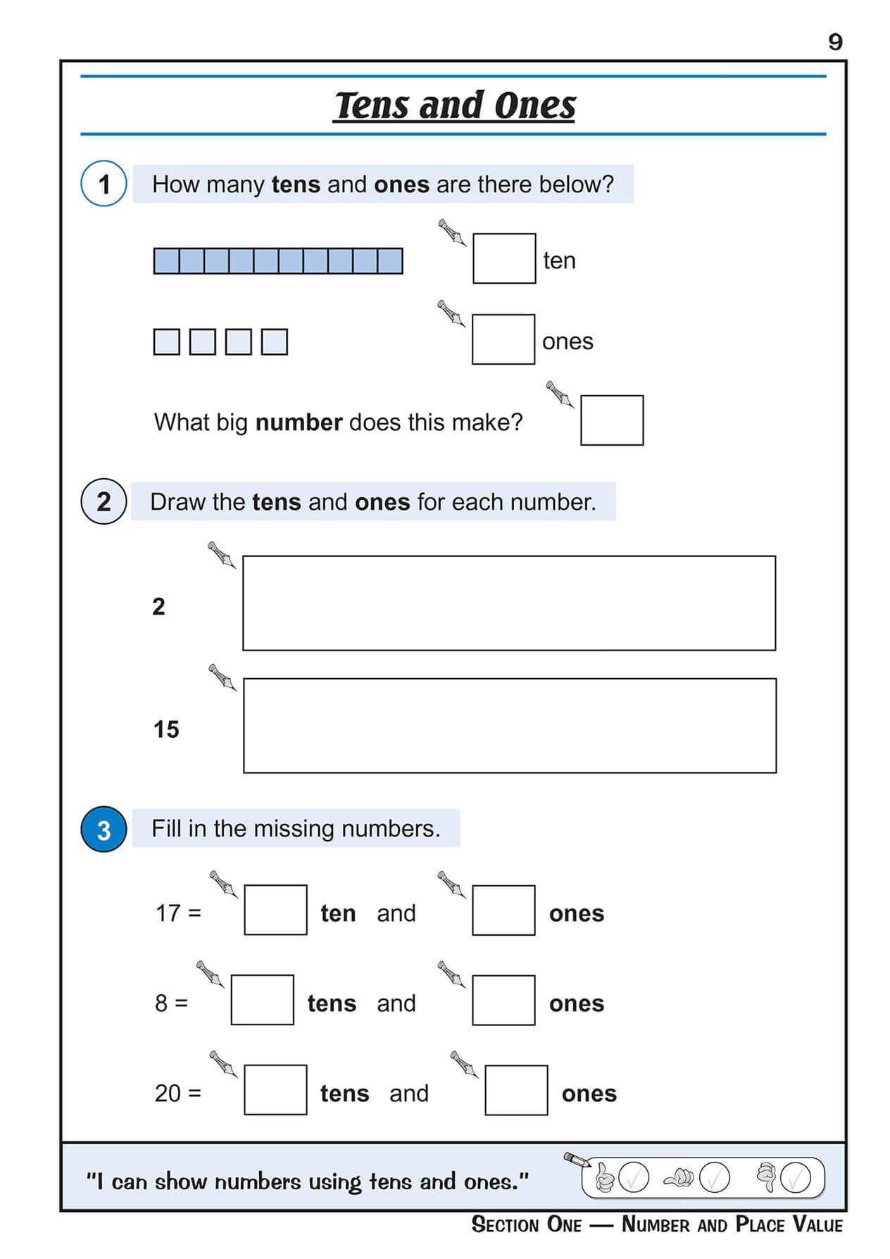 CGP KS1 Maths Targeted Study & Question Book - Year 1 | Ages 5-6 | Paperback 5