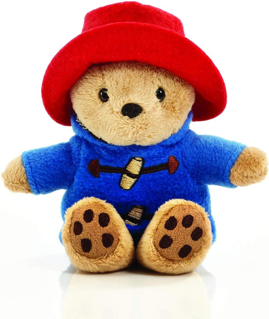 Rainbow Designs PA1484 Classic Paddington Bean Toy Bear Plush - 12cm Soft Cuddly Bear for Babies & Toddlers 1