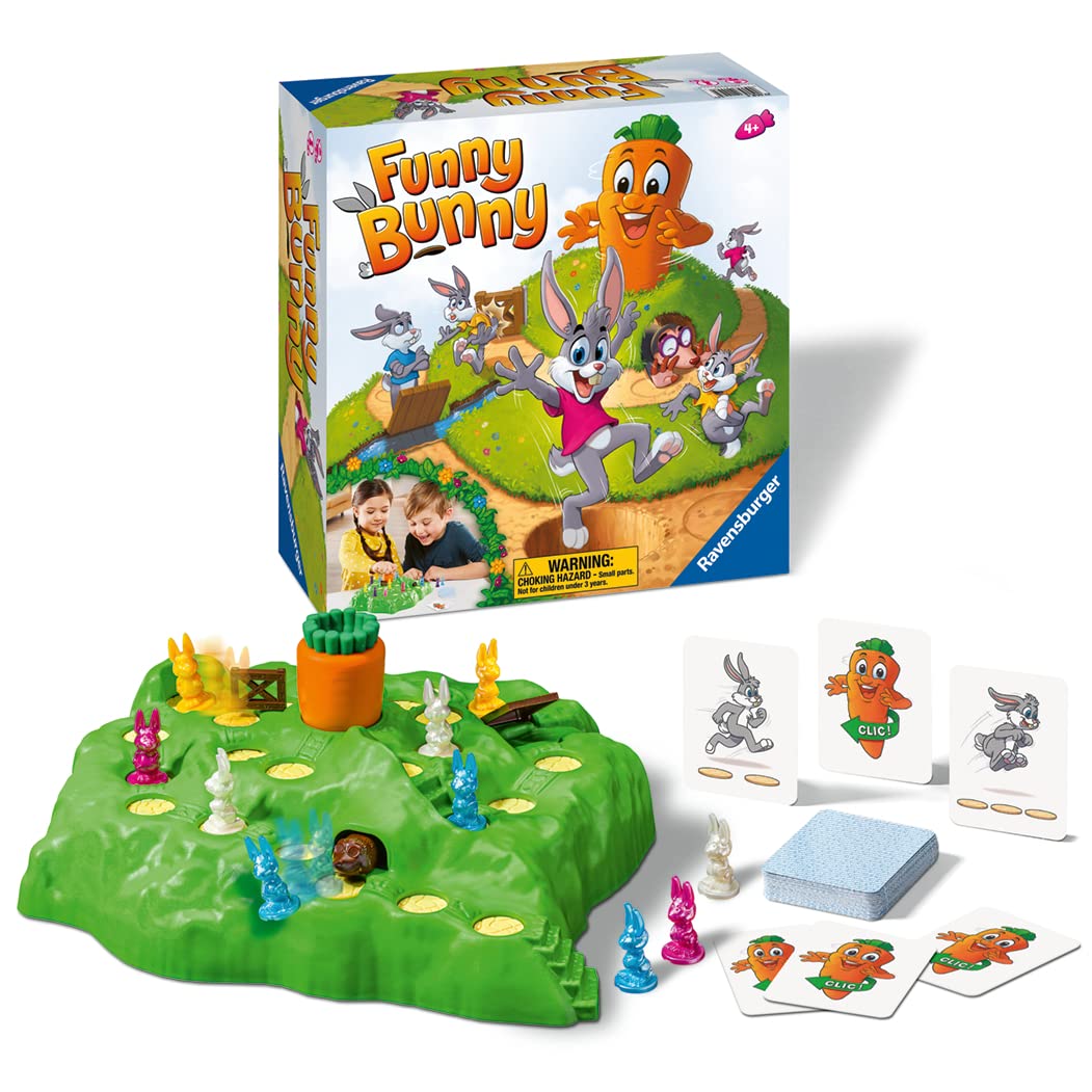 Ravensburger Funny Bunny Board Game for Kids and Families 10