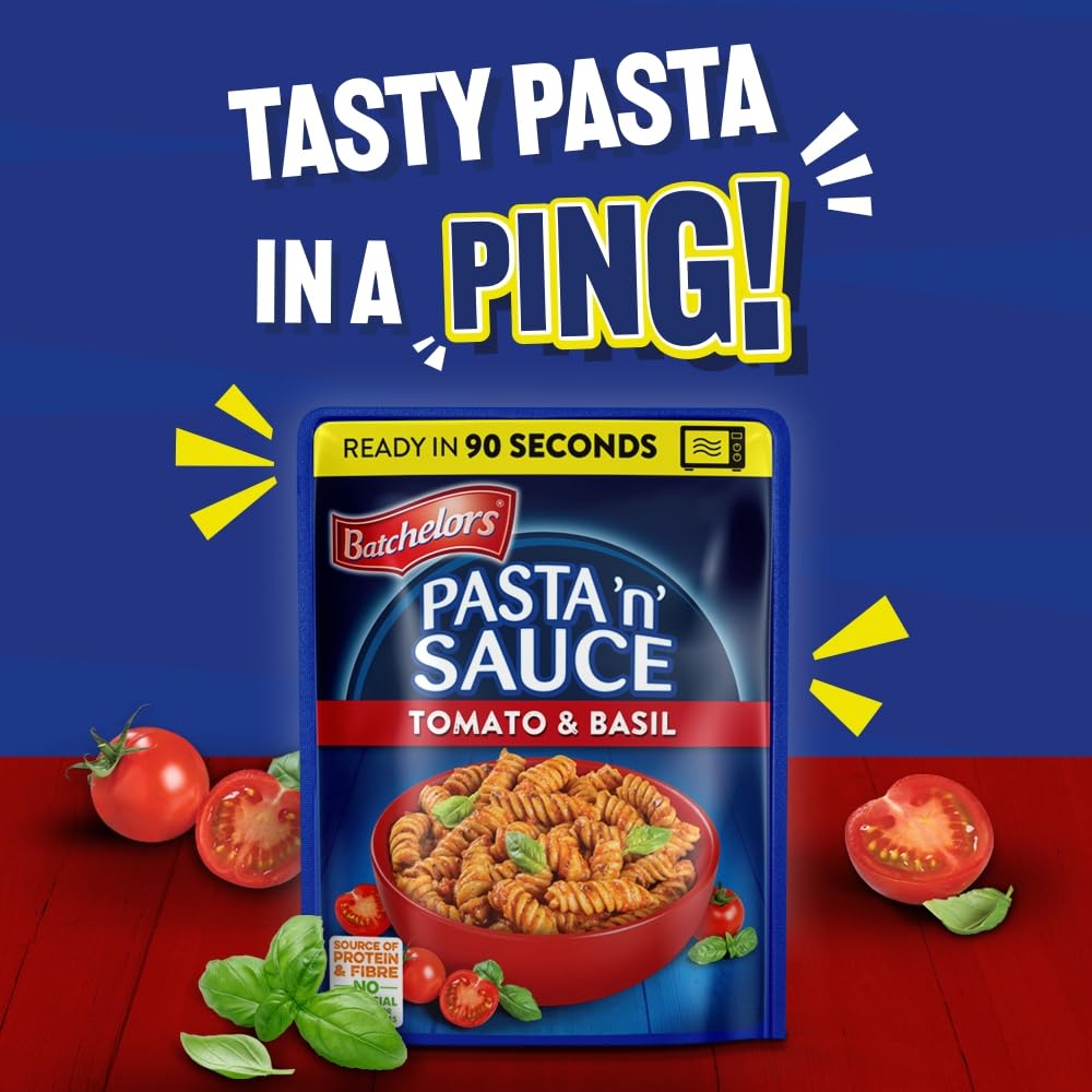 Batchelors Pasta 'n' Sauce Cheesy Microwave Meals - 90 Second Ready Meal | Pack of 6 (200g) 3