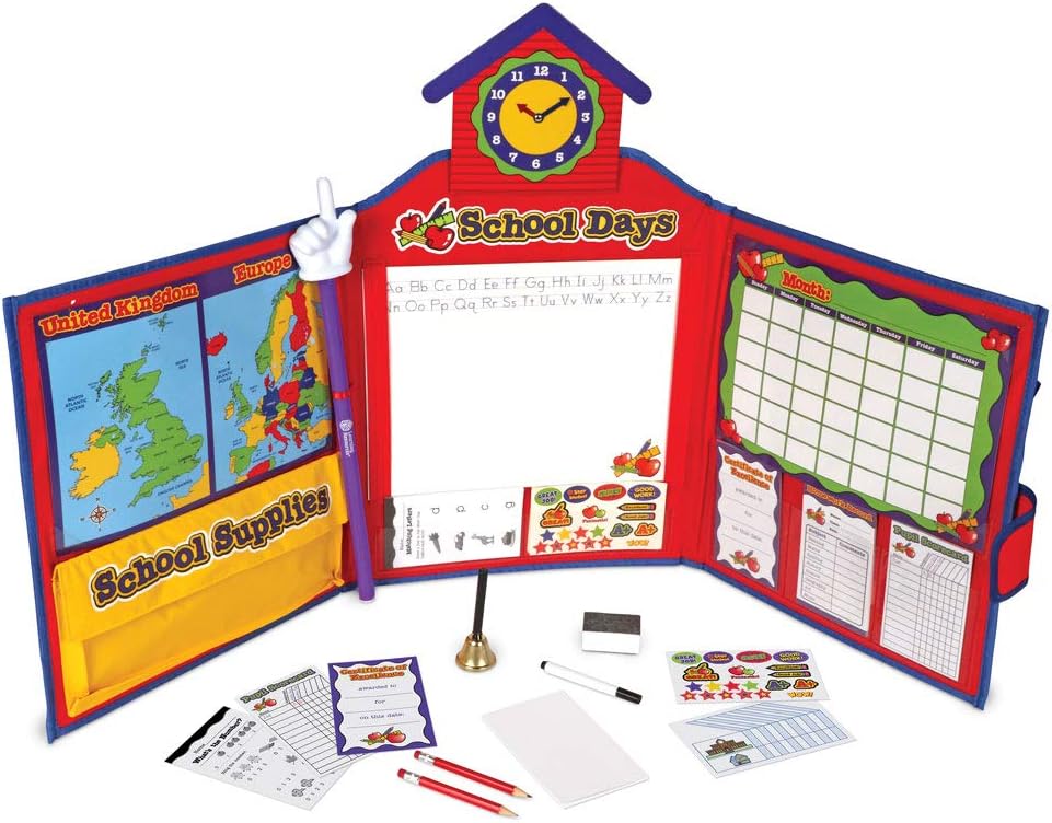 Learning Resources Pretend & Play Original School Set (UK Version) - Educational Role Play Toy for Ages 3-7 1