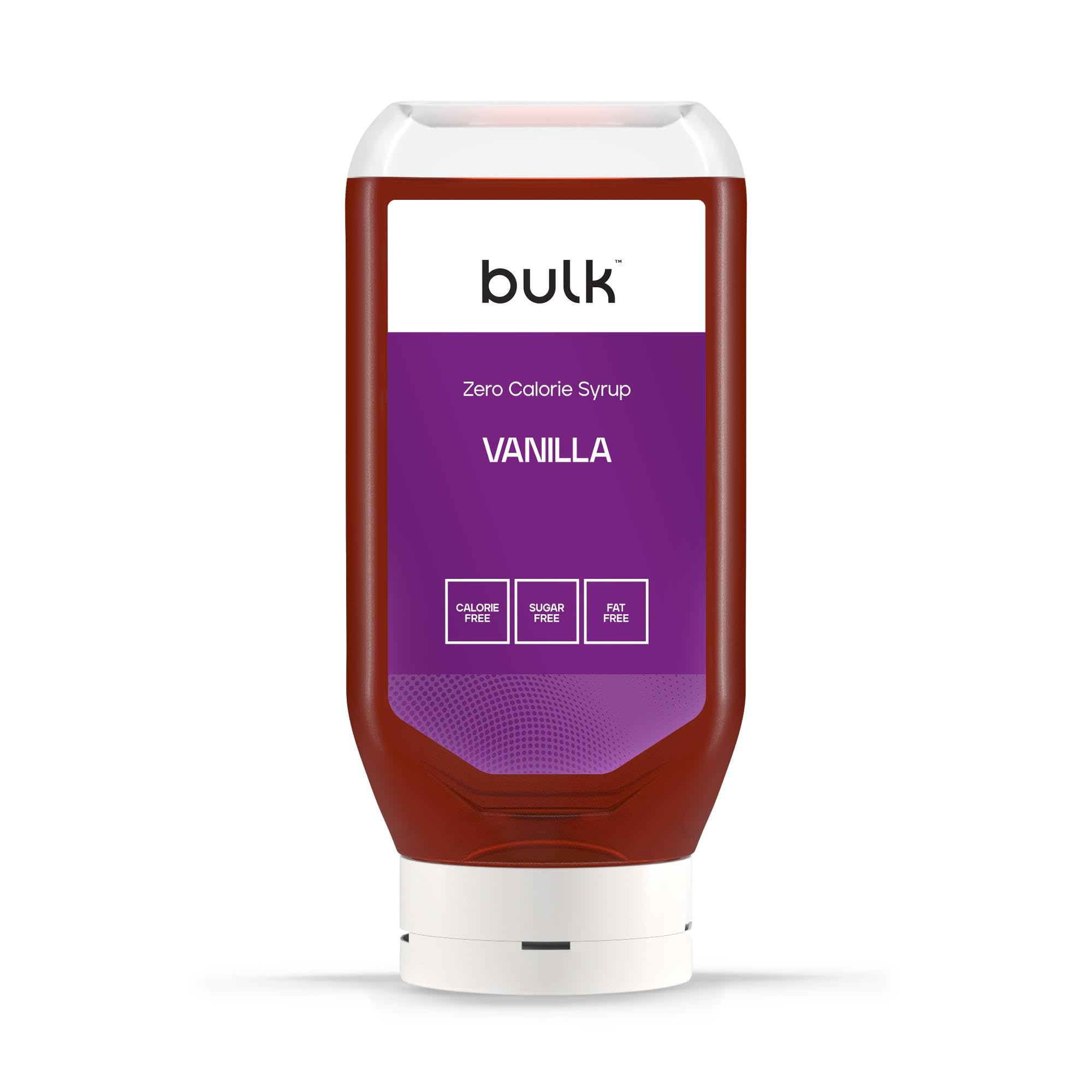 Bulk Zero Calorie Vanilla Syrup - Sugar Free, Fat Free | 400 ml Bottle