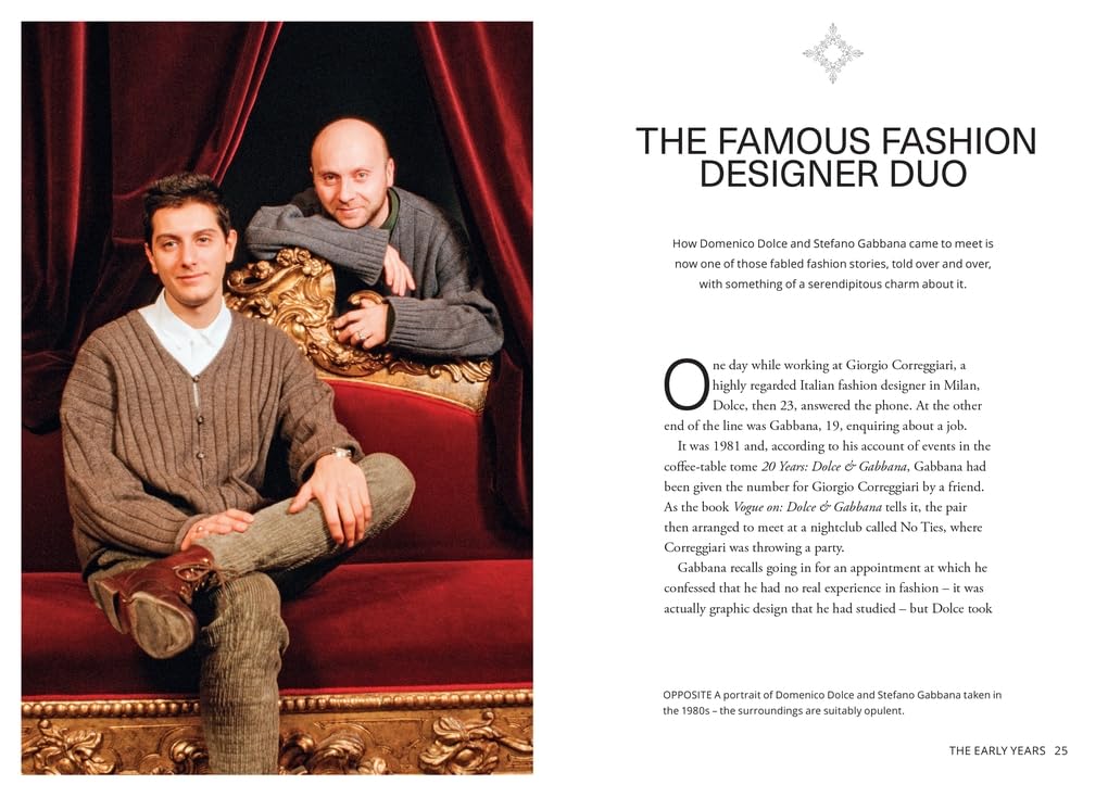 WELBECK Little Book of Dolce & Gabbana - Fashion History | Hardcover 5