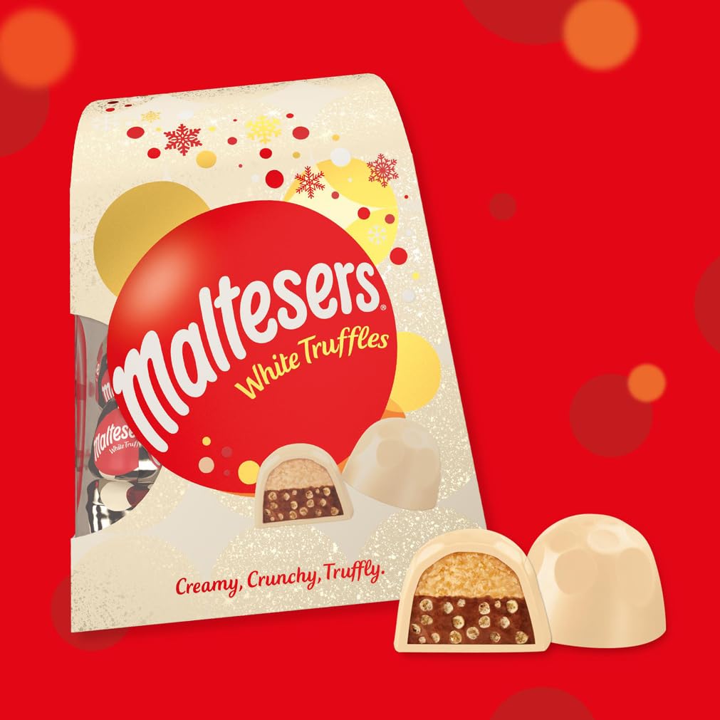 Maltesers White Chocolate Truffles Gift Box, 200g 6