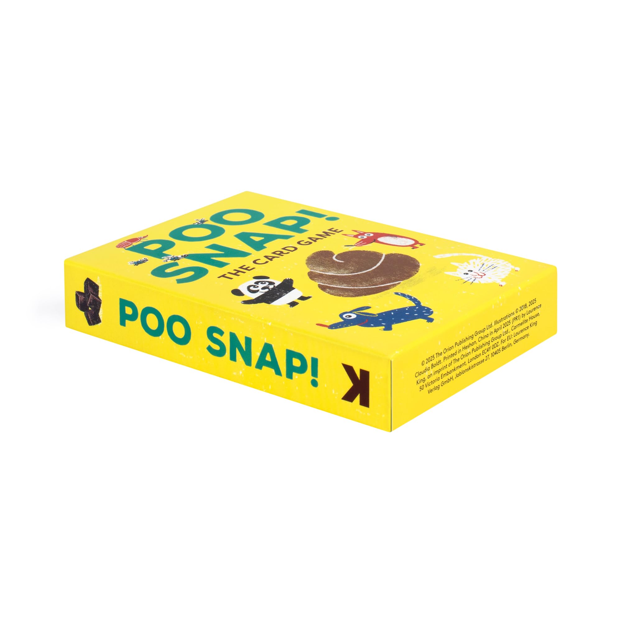 Laurence King Poo Snap! Animal Card Game - Ages 3+ | 11.5 x 8 cm Cards | English Language 2