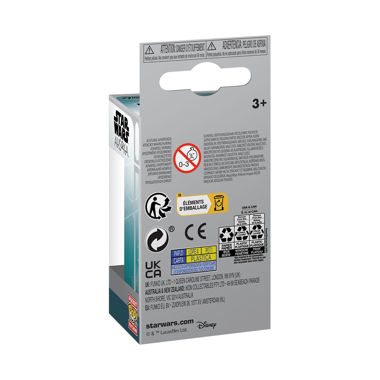 Funko Pop! Keychain: Ahsoka - Sabine Wren Vinyl Figure - Star Wars Collectible 11