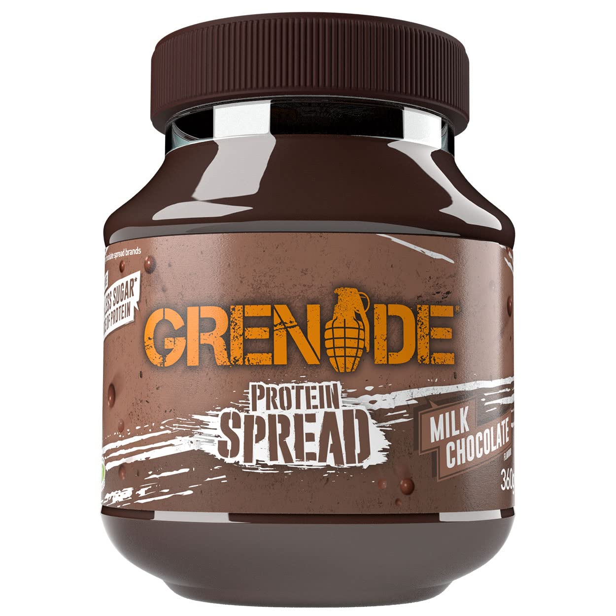 Grenade Milk Chocolate Protein Spread - 20% Protein | Low Sugar | 360g Jar