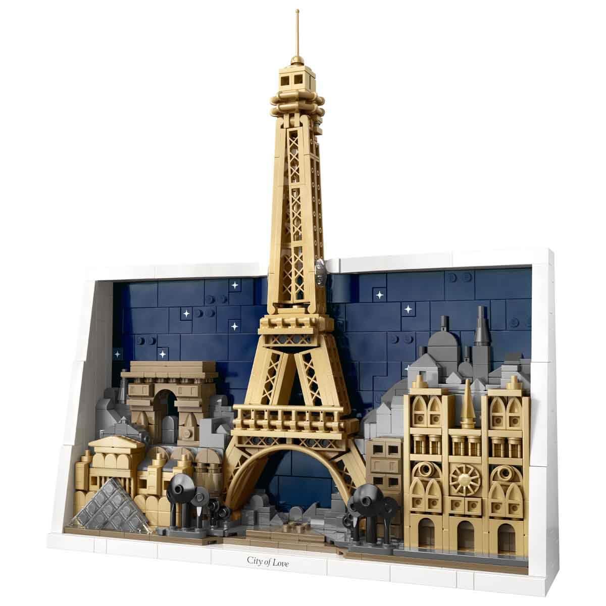 LEGO Architecture Paris – City of Love 21064 Building Set for Adults | Displayable Wall Art 4