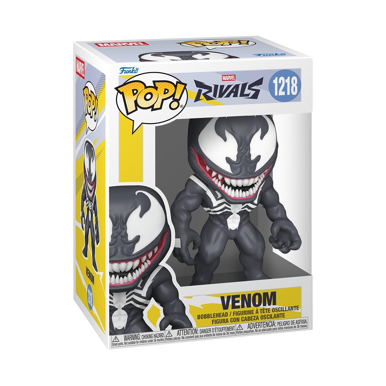 Funko Marvel Rivals Venom - Chibi Vinyl Figure | 3.75 Inch | Model 90849 1