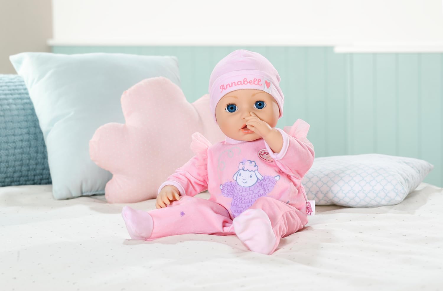 Baby Annabell Active Annabell 706626 - 43cm Interactive Doll with Realistic Sounds & Movements 16