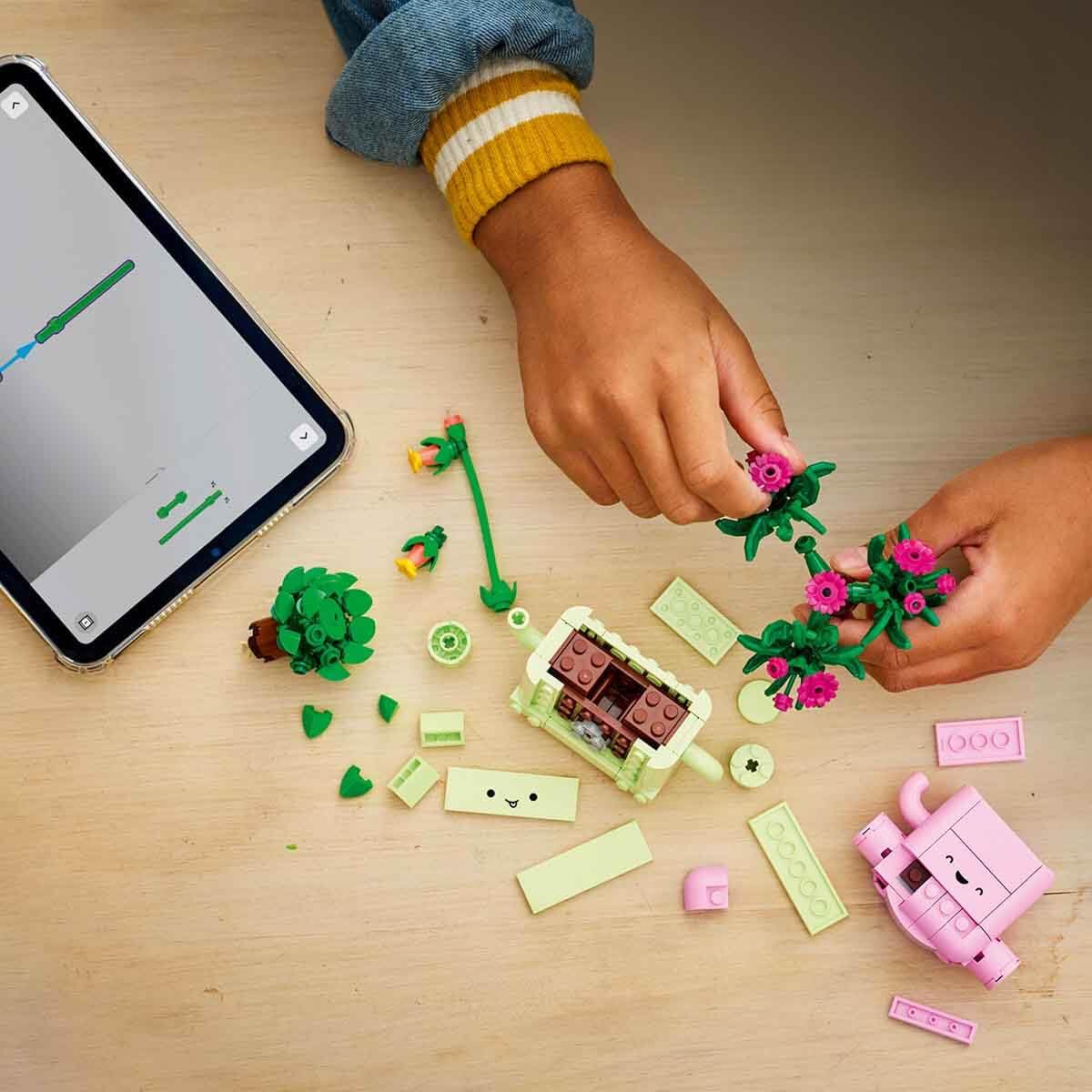 LEGO Botanicals Rocking Plants Set - 2 Artificial Plants, Pastel Pots | Ages 9+ 2