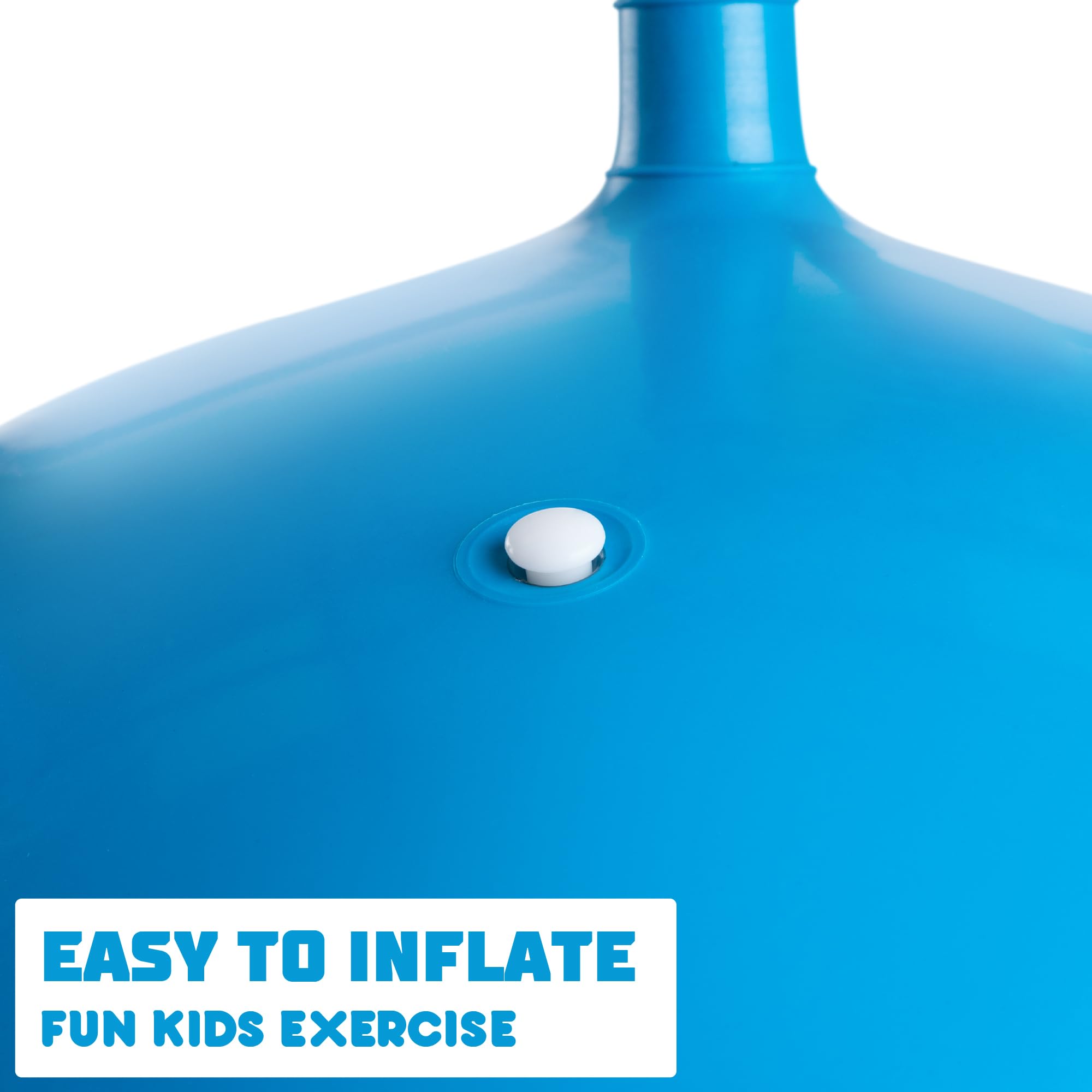 Toyrific Jump N Bounce Space Hopper - Toothy Design | 50cm | Supports up to 50kg 6