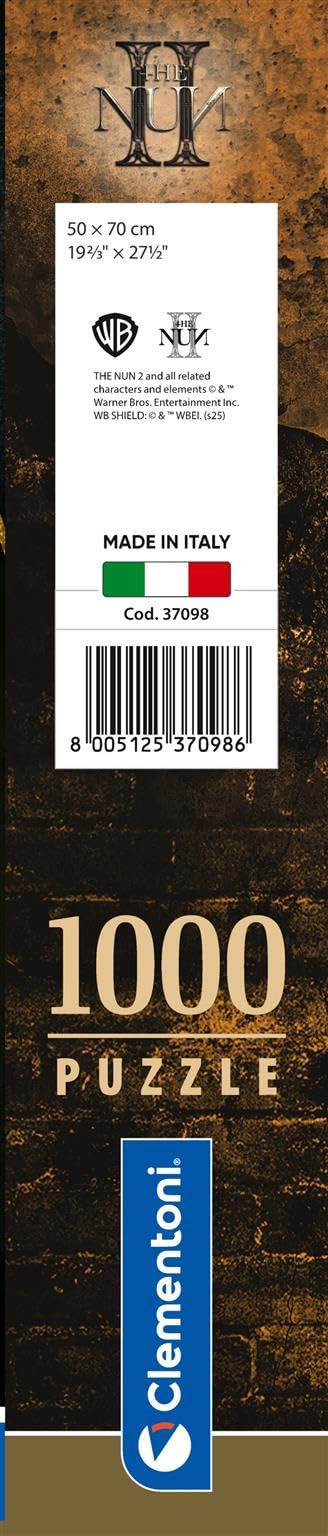 Clementoni 1000 Piece Jigsaw Puzzle - Horror Movies Theme | 70 x 50 cm Size 9