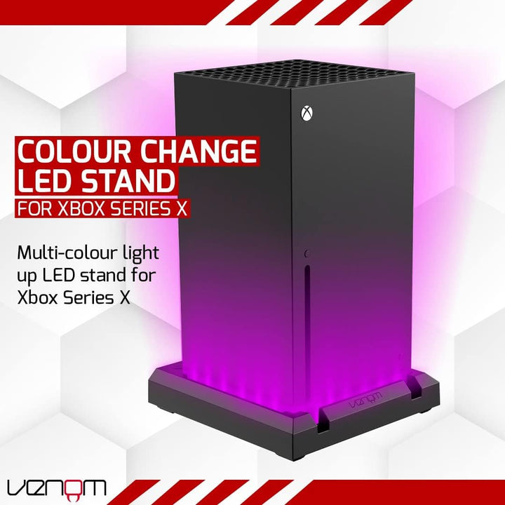 Venom Multi-Colour LED Light-Up Stand for Xbox Series X