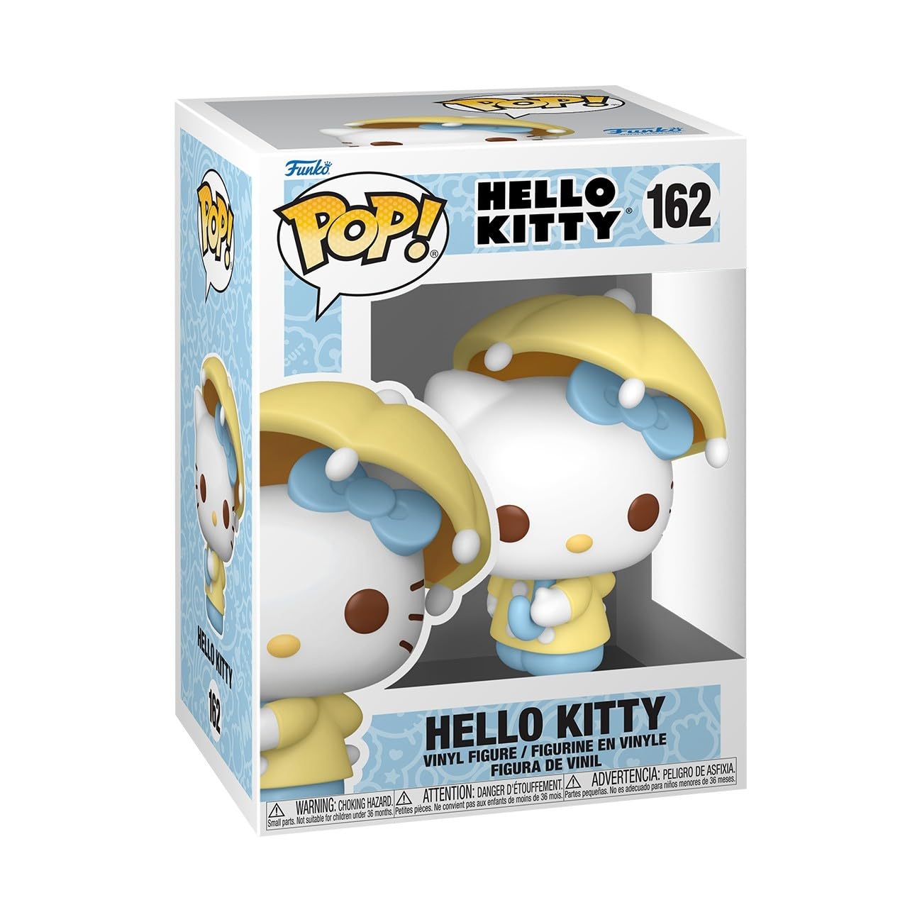 Funko Sanrio Hello Kitty with Umbrella - Chibi Vinyl Figure | 3.75 Inch | Vinyl