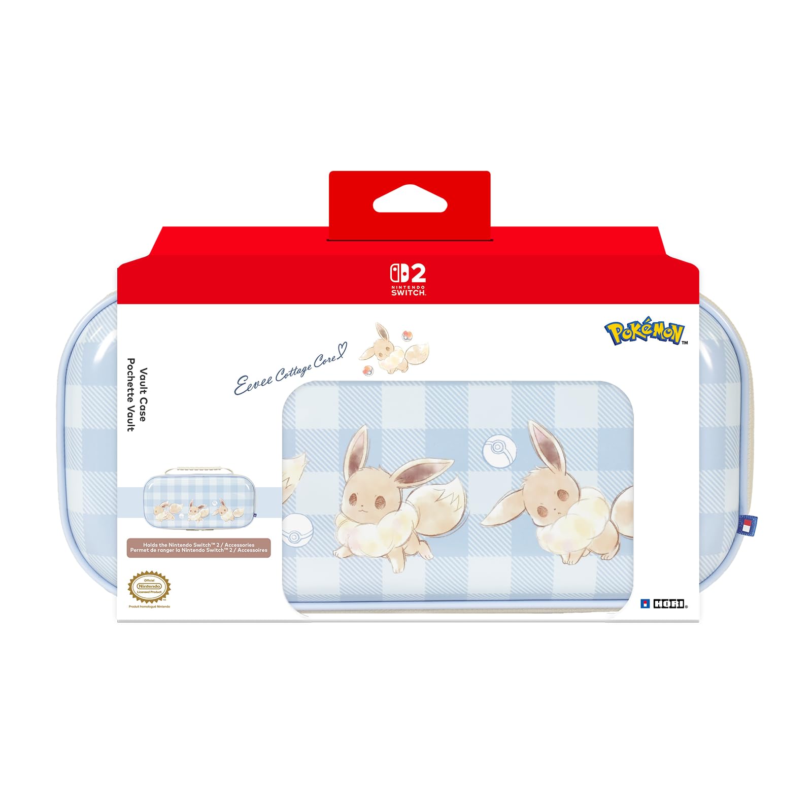 HORI Vault Case Eevee Cottage Core for Nintendo Switch 2