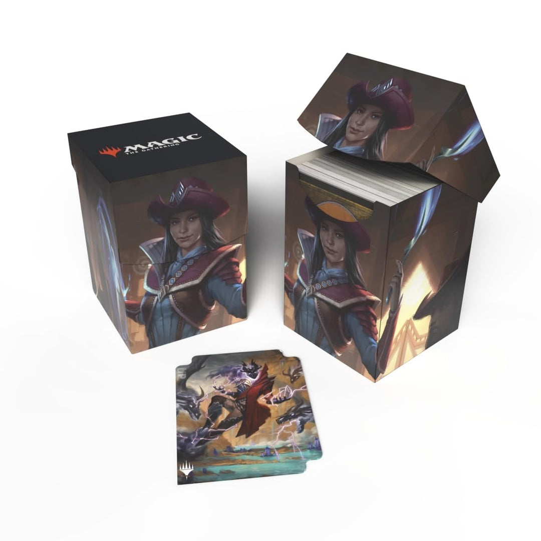 Ultra Pro Outlaws of Thunder Junction - Stella Lee Wild Card 100+ Deck Box for Magic: The Gathering