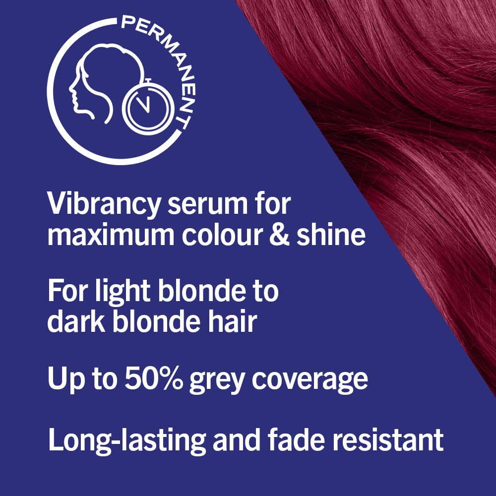 Schwarzkopf LIVE Intense Colour Permanent Purple Hair Dye with Vibrancy Serum - Pure Purple 086 5