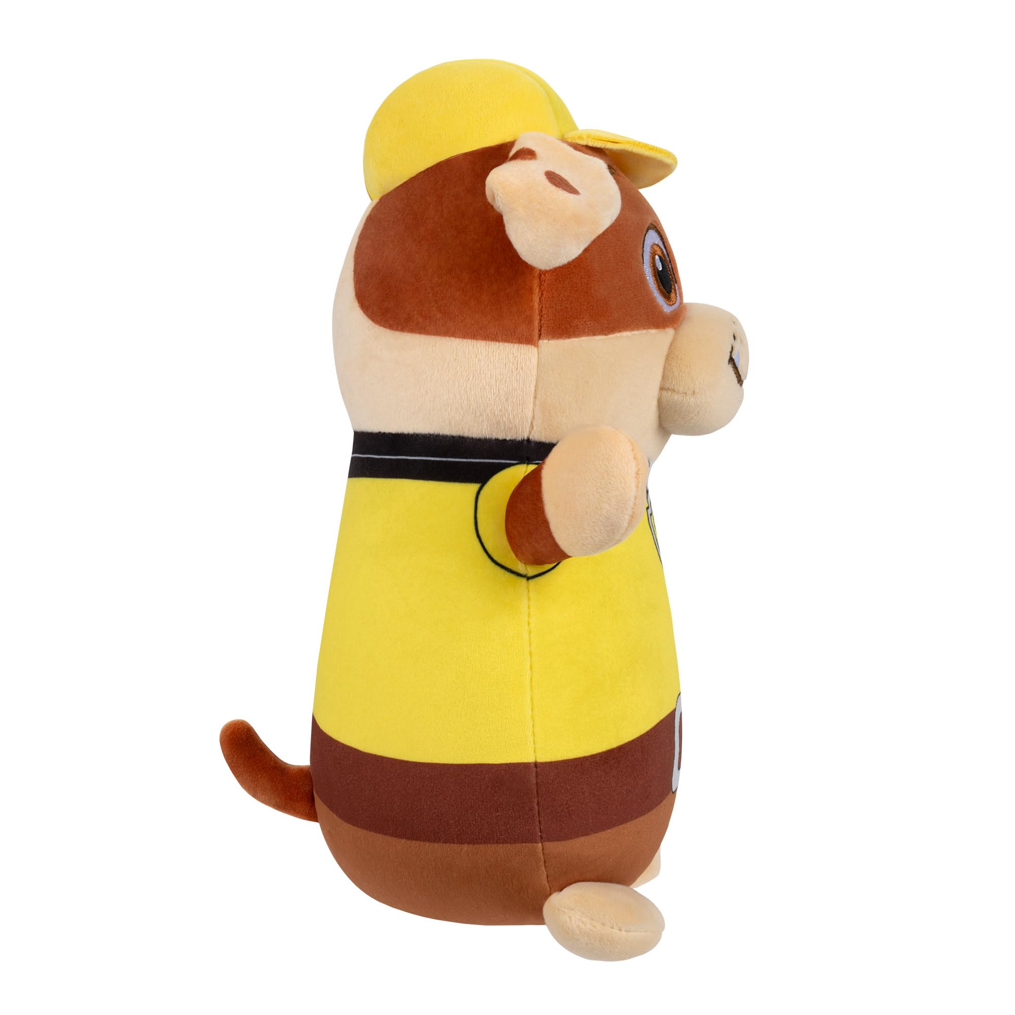 Squishmallows Paw Patrol 10-Inch Rubble HugMees Plush - Super Soft Cuddly Toy 2