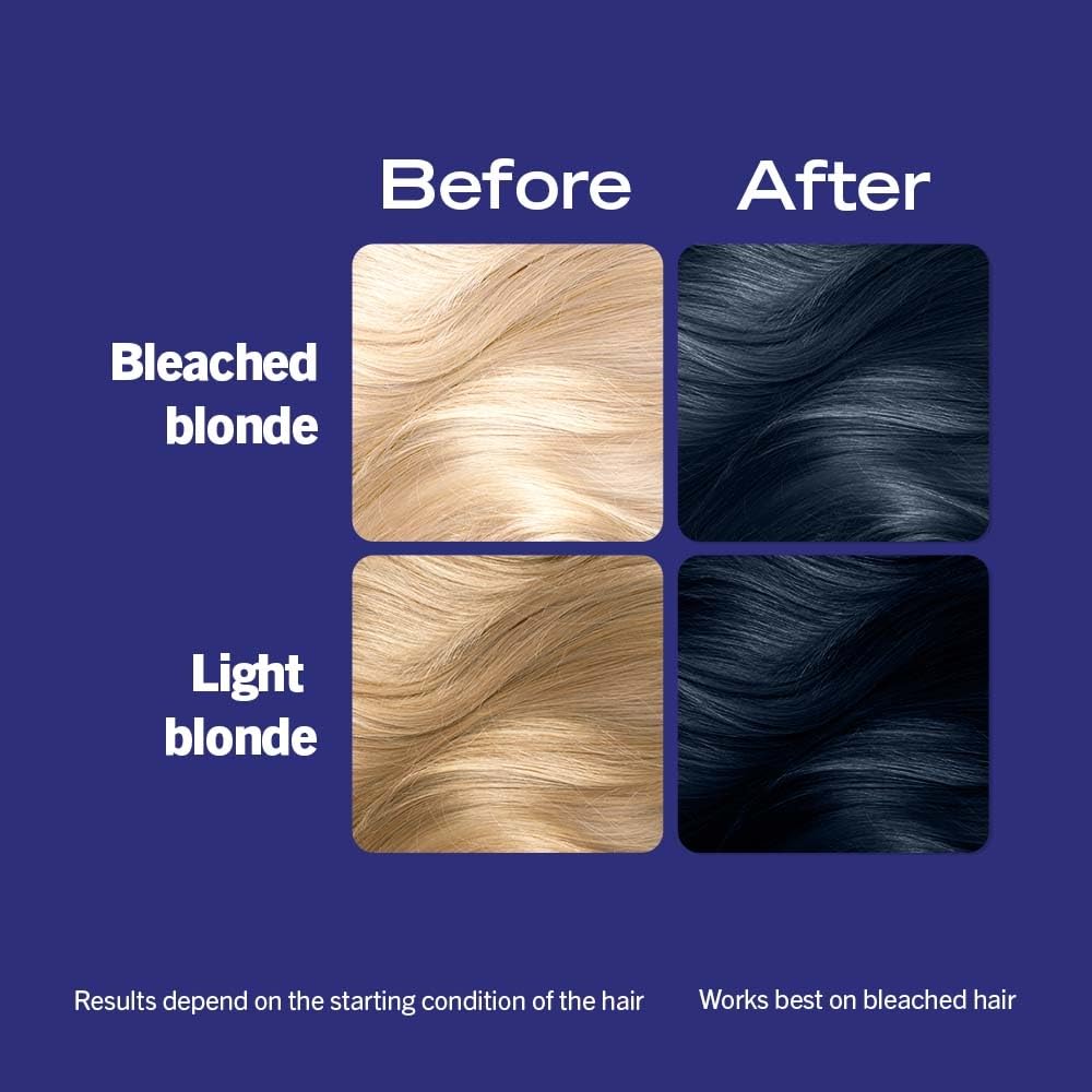 Schwarzkopf LIVE Intense Colour Permanent Hair Dye - Cosmic Blue 090 (190g) 4