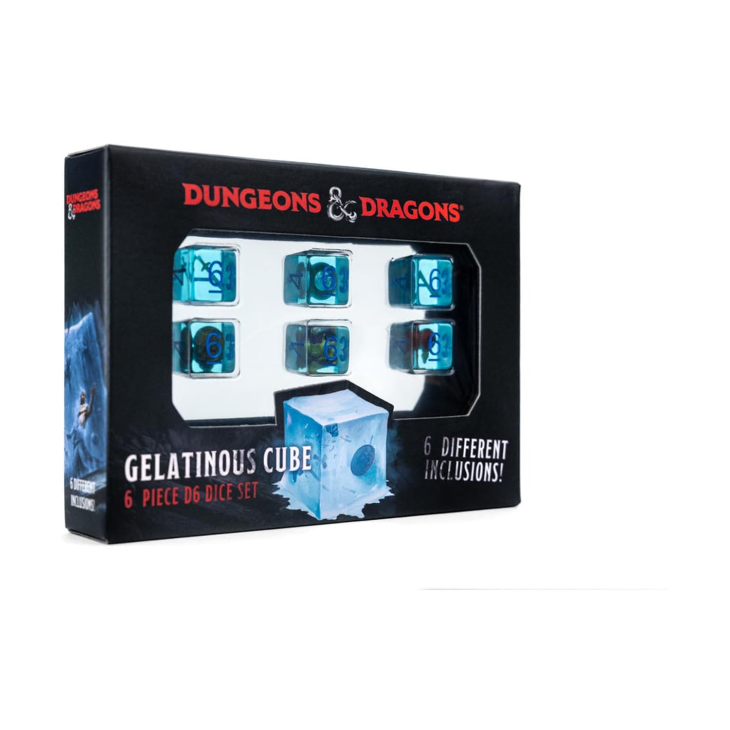 Fanroll Dungeons & Dragons Gelatinous Cube Polyhedral Dice Set 1