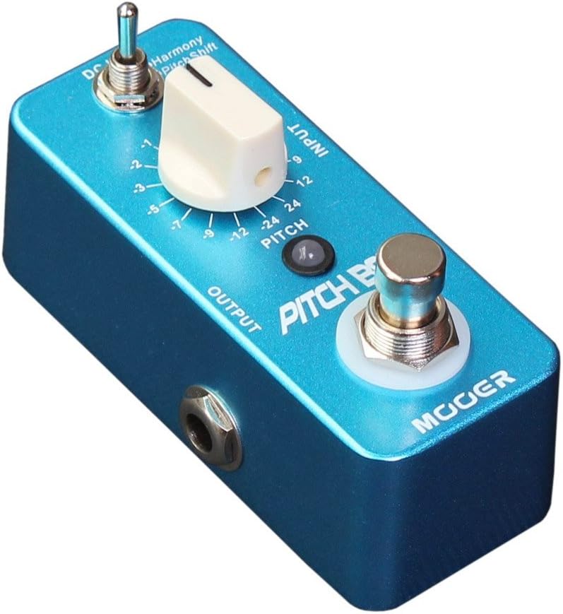 MOOER Pitch Box Pitch Shifter Harmonizer Pedal MPS1 - Blue Guitar Effects Pedal 8