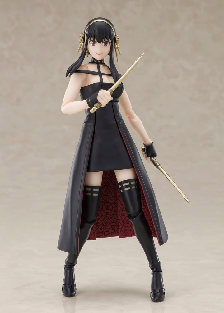 TAMASHII NATIONS S.H. Figuarts SPY x FAMILY Yor Forger Action Figure - 5.9" Articulated Collectible for Ages 12+