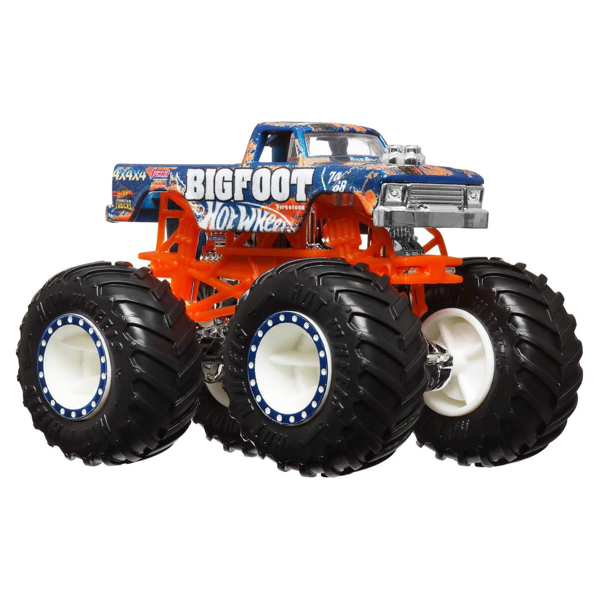 Hot Wheels Monster Trucks 8-Pack - 1:64 Scale Die-Cast Toy Trucks for Kids 3+ 2