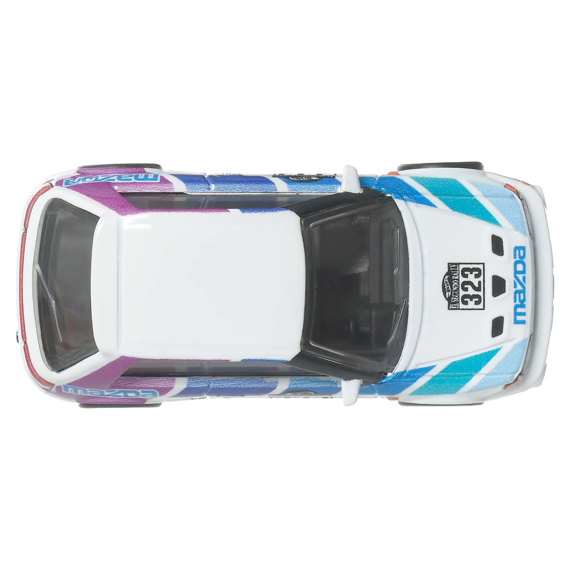 Hot Wheels Mazda 323 GTR Car Culture Vehicle - Premium 1:64 Scale Die-Cast | Metal/Metal 6