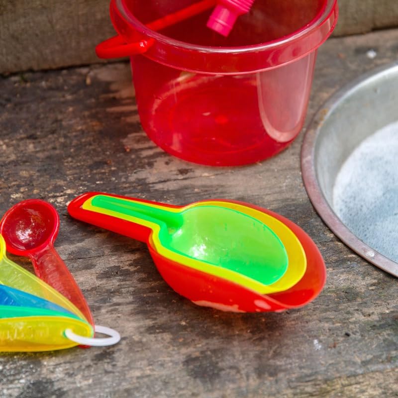 tickit Translucent Nesting Scoops - 3 Pcs for Sand & Water Play | Motor Skill Development | Ages 10 Months+ 3