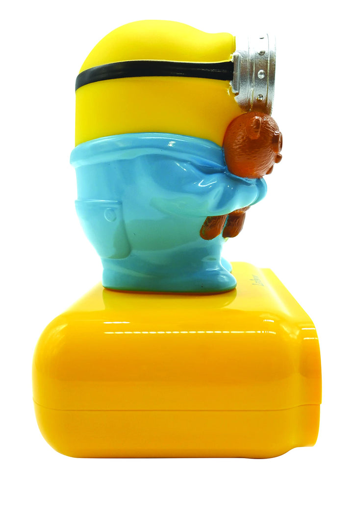 LEXIBOOK Minions Digital Alarm Clock with Night Light - Bob Light-Up Feature, Snooze & Sound Effects