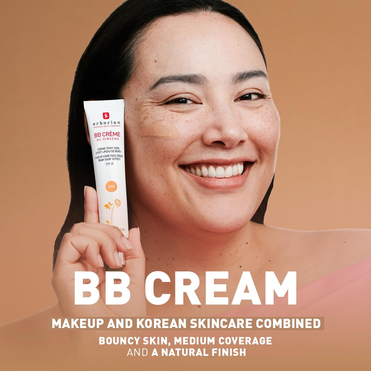 Erborian BB Cream with Ginseng - 'Baby Skin' Effect, SPF 20, Nude, 15 ml 3