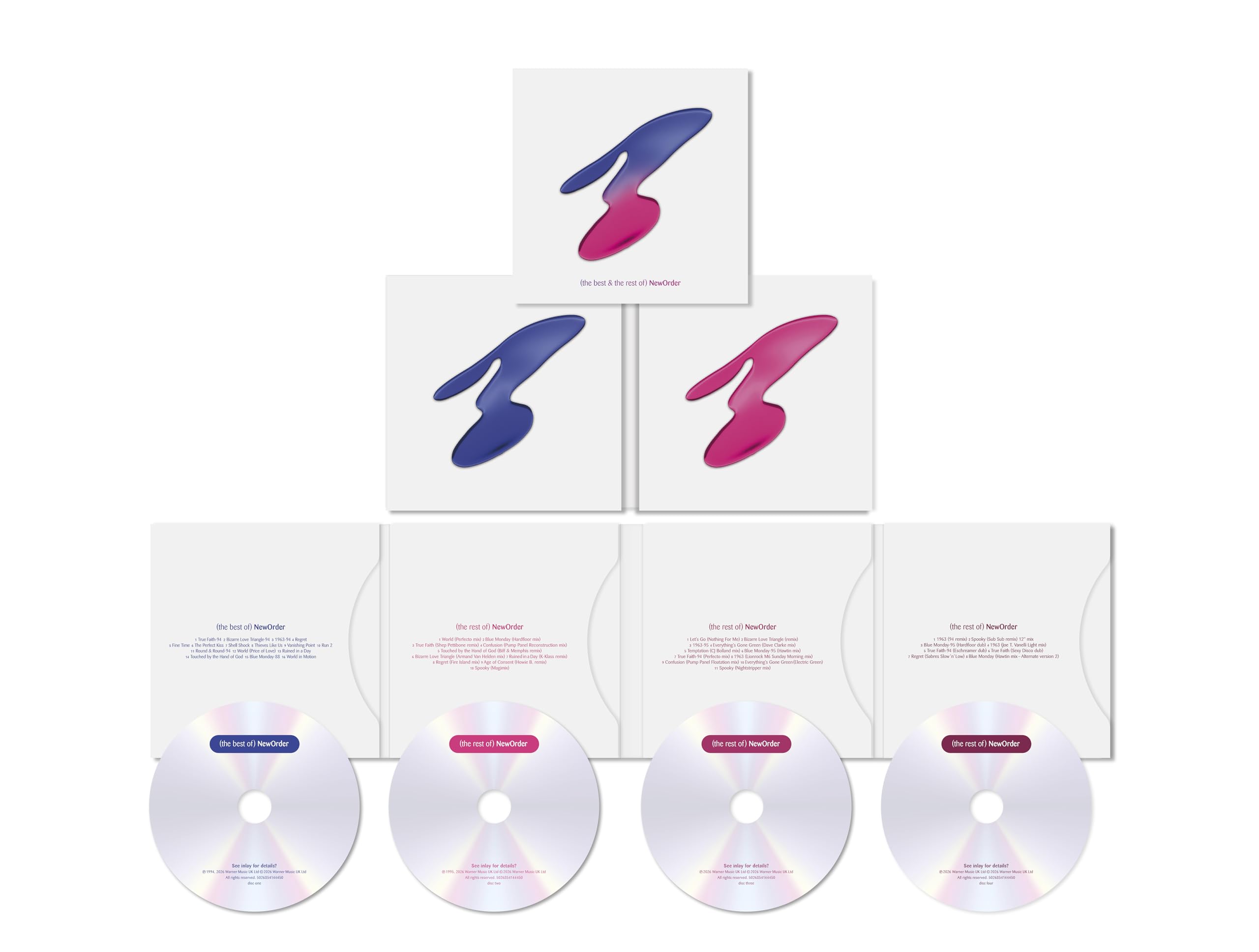 New Order - The Best of and The Rest of [audioCD Box Set]