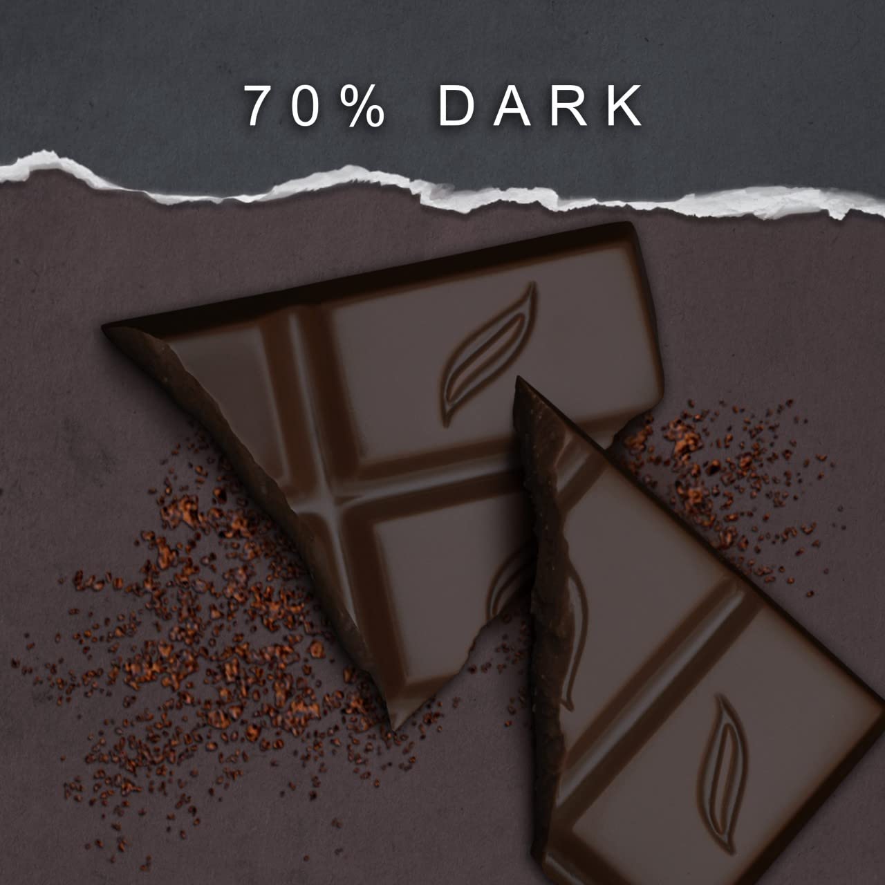 Green & Black's Organic 70% Dark Chocolate Bar, Rich & Intense, 90g (Pack of 15) 5